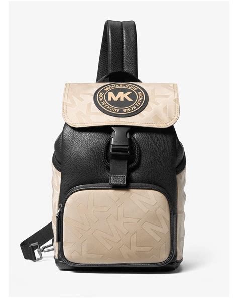 michael kors kent nylon sling pack|Michael Kors outlet sling bag.